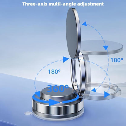 Magnetic Phone Stand, Fordable and Retractable, Magnetic Car Phone Holder, Ideal for Car/Gym/Mirror/Shower/Smooth Surface, Car Accessories